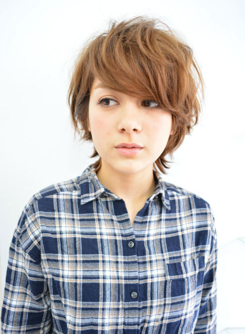 ทรงผมสั้น เซอร์ๆ ผู้หญิง