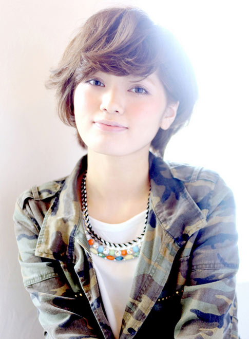 ทรงผมสั้น เซอร์ๆ ผู้หญิง