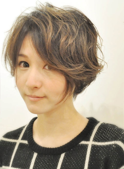 ทรงผมสั้น เซอร์ๆ ผู้หญิง