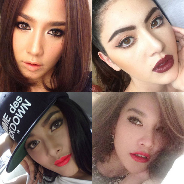 ดาราปากสวย