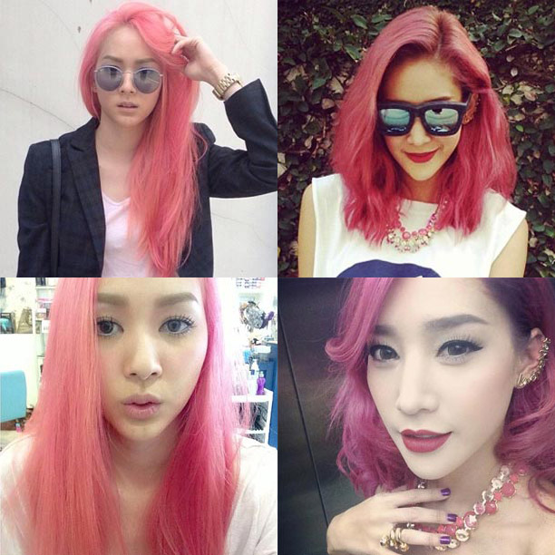 ผมสีชมพู