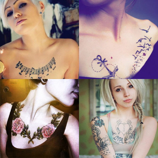 สักหน้าอกสวยๆ