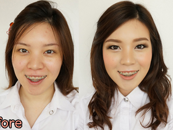 แต่งหน้ารับปริญญา