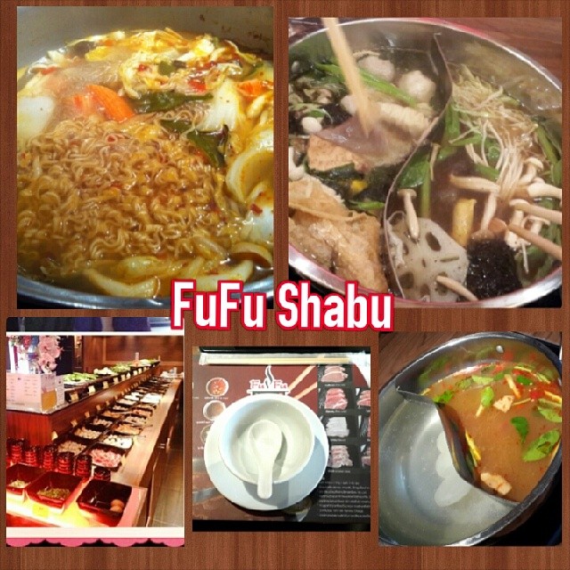 Shabu-sukiyaki ร้าน Fufu Shabu