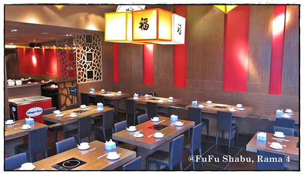 Shabu-sukiyaki ร้าน Fufu Shabu