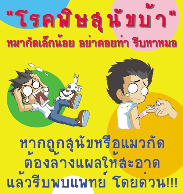 โรคพิษสุนัขบ้า โรคพิษสุนัขบ้า