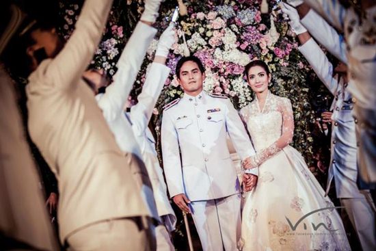 งานแต่งแอฟ สงกรานต์