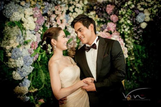 งานแต่งแอฟ สงกรานต์