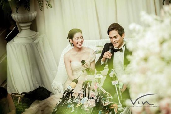 งานแต่งแอฟ สงกรานต์