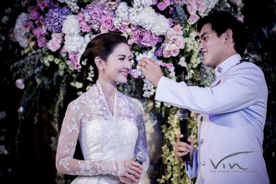 งานแต่งแอฟ สงกรานต์