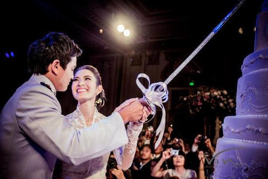 งานแต่งแอฟ สงกรานต์