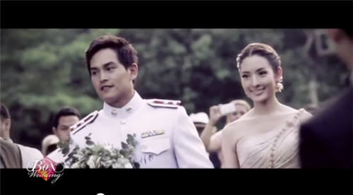 งานแต่ง แอฟ สงกรานต์