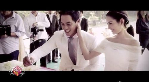 งานแต่ง แอฟ สงกรานต์