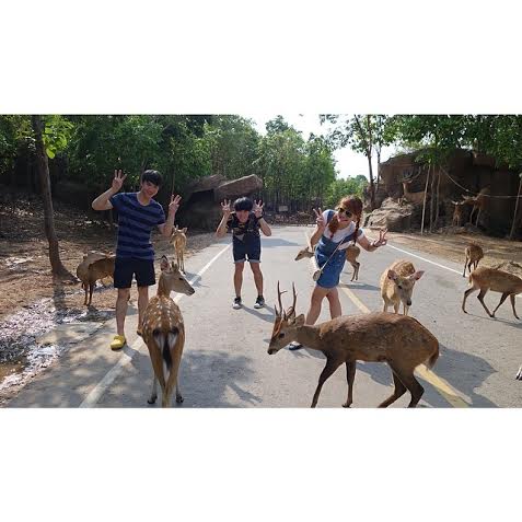 ริท เดอะสตาร์ เที่ยวสวนสัตว์ขอนแก่น โพสต์ภาพคู่แรด น่ารักอ่ะ