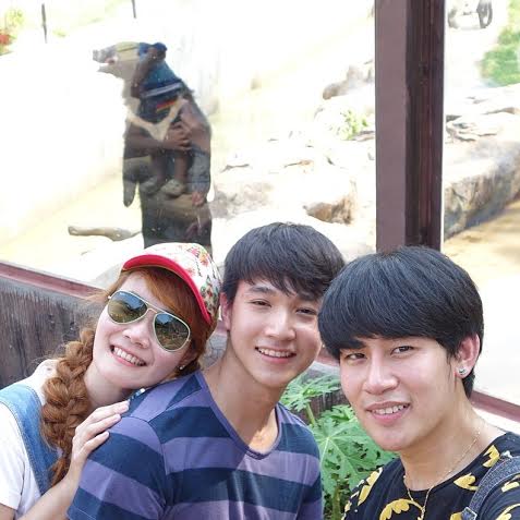 ริท เดอะสตาร์ เที่ยวสวนสัตว์ขอนแก่น โพสต์ภาพคู่แรด น่ารักอ่ะ