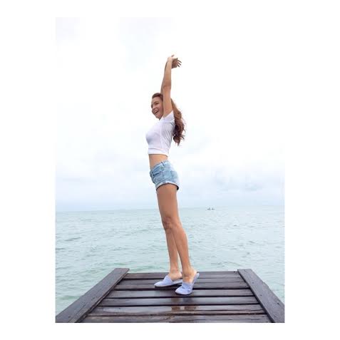 กระแต ศุภักษร เซ็กซี่เบา ๆ ถ่ายละครสวยประหาร ริมหาดพัทยา