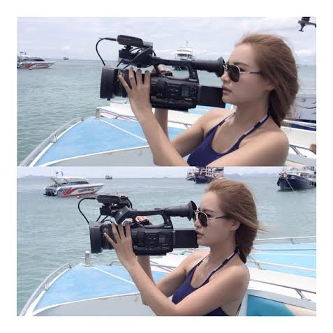 กระแต ศุภักษร เซ็กซี่เบา ๆ ถ่ายละครสวยประหาร ริมหาดพัทยา