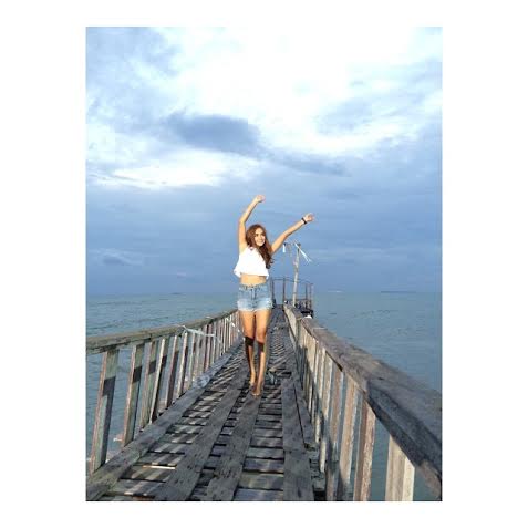 กระแต ศุภักษร เซ็กซี่เบา ๆ ถ่ายละครสวยประหาร ริมหาดพัทยา