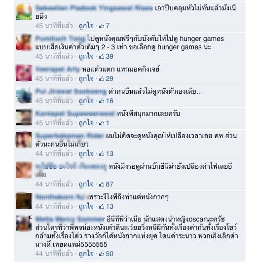 พจน์ อานนท์ วิจารณ์ Hunger Games พจน์ อานนท์ วิจารณ์ Hunger Games