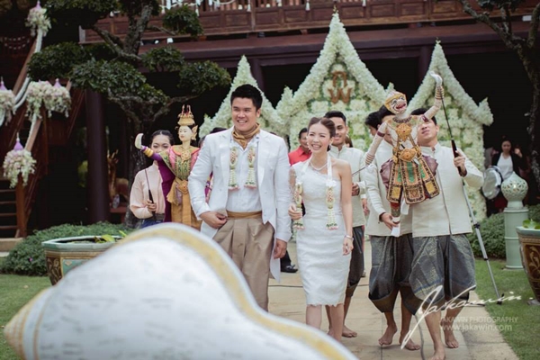 งานแต่ง ออน ละอองฟอง งานแต่ง ออน ละอองฟอง
