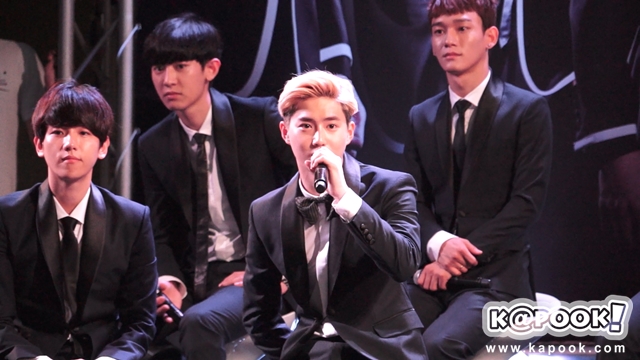 EXO แถลงข่าวคอนเสิร์ต #EXOlostPlanetinBKK EXO แถลงข่าวคอนเสิร์ต #EXOlostPlanetinBKK