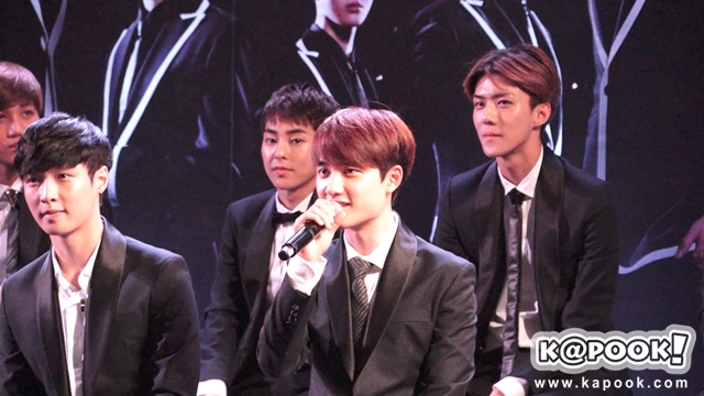 EXO แถลงข่าวคอนเสิร์ต #EXOlostPlanetinBKK EXO แถลงข่าวคอนเสิร์ต #EXOlostPlanetinBKK