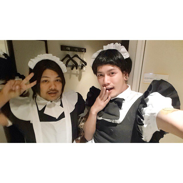 อ๊อฟ ปองศักดิ์ คอสเพลย์ ชุดแม่บ้านญี่ปุ่น อ๊อฟ ปองศักดิ์ คอสเพลย์ ชุดแม่บ้านญี่ปุ่น