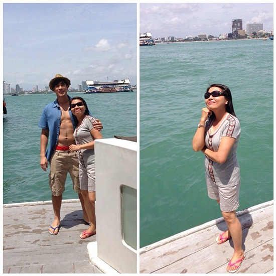 ณเดชน์ แม่แก้ว เที่ยวทะเล ณเดชน์ แม่แก้ว เที่ยวทะเล