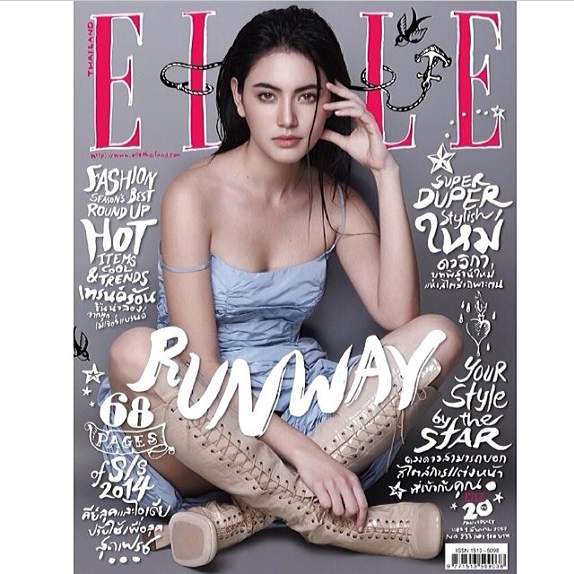 ใหม่ ดาวิกา ปก นิตยสาร ELLE Thailand ใหม่ ดาวิกา ปก นิตยสาร ELLE Thailand