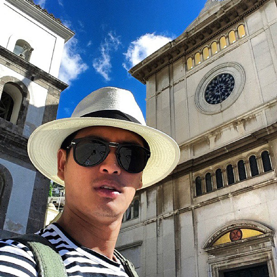 ปั้นจั่น ปรมะ ถ่ายแฟชั่นเซตที่อิตาลี ปั้นจั่น ปรมะ ถ่ายแฟชั่นเซตที่อิตาลี