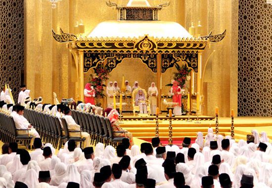 งานพิธีเสกสมรส พระธิดาสุลต่าน บรูไน