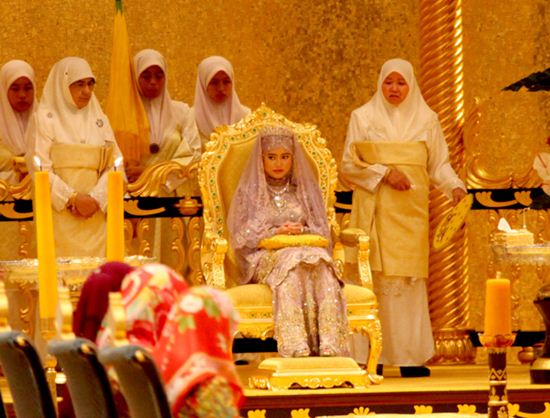 งานพิธีเสกสมรส พระธิดาสุลต่าน บรูไน