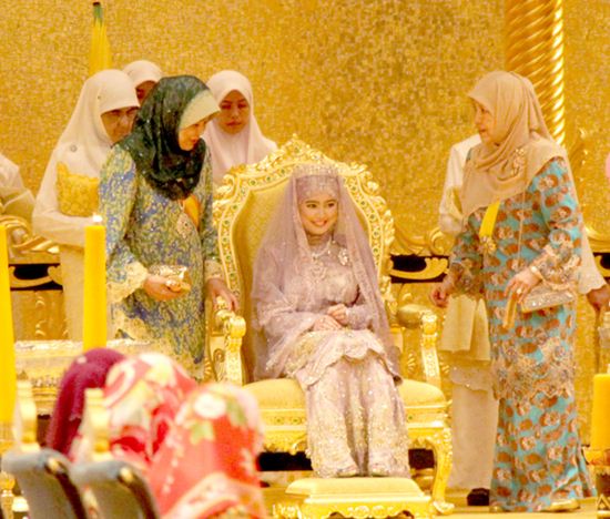 งานพิธีเสกสมรส พระธิดาสุลต่าน บรูไน