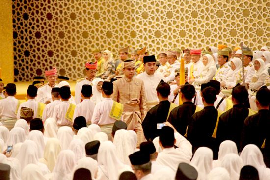 งานพิธีเสกสมรส พระธิดาสุลต่าน บรูไน