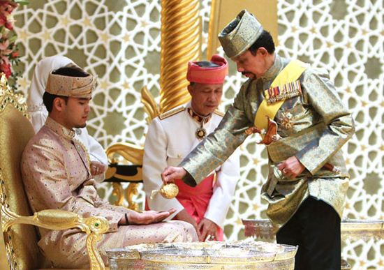 งานพิธีเสกสมรส พระธิดาสุลต่าน บรูไน