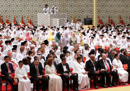 งานพิธีเสกสมรส พระธิดาสุลต่าน บรูไน
