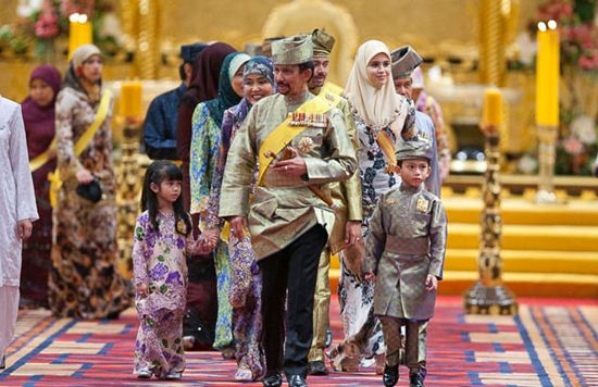งานพิธีเสกสมรส พระธิดาสุลต่าน บรูไน