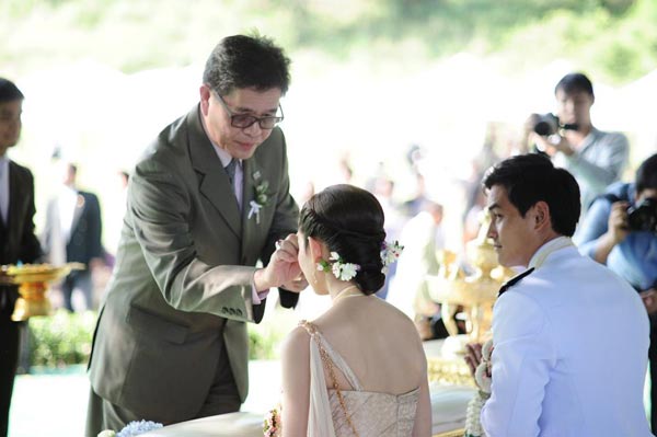 งานแต่งแอฟ สงกรานต์