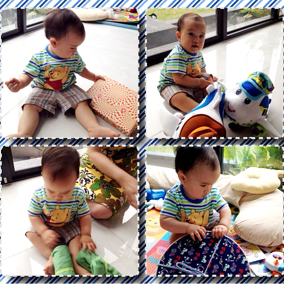 น้องแพทริก ลูกนิหน่า แบงค์