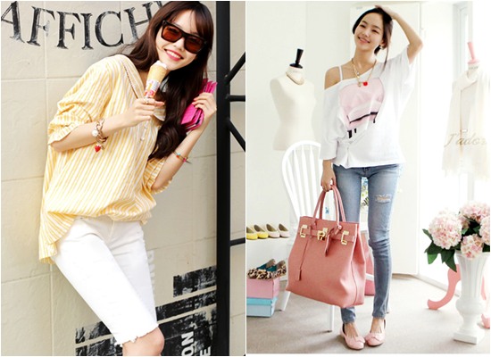 แฟชั่นเสื้อโอเวอร์ไซส์ แฟชั่นเสื้อโอเวอร์ไซส์