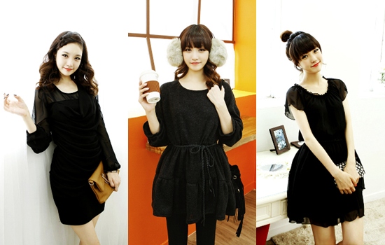 เสื้อผ้าแฟชั่นสีดำ เสื้อผ้าแฟชั่นสีดำ