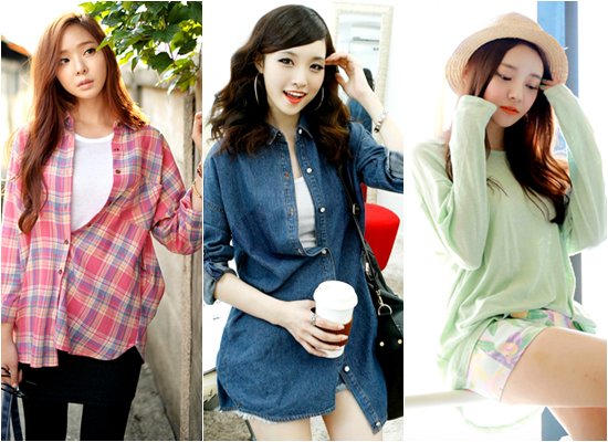 แฟชั่นเสื้อโอเวอร์ไซส์ แฟชั่นเสื้อโอเวอร์ไซส์