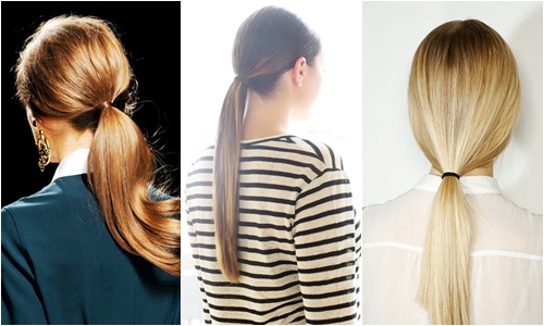 ทรงผมหางม้าต่ำ ทรงผมหางม้าต่ำ