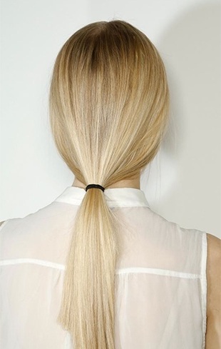 ทรงผมหางม้าต่ำ ทรงผมหางม้าต่ำ