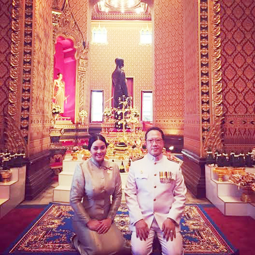 ตั๊ก บงกช ออกงานพระราชพิธี เจ้าสัวบุญชัย ตั๊ก บงกช ออกงานพระราชพิธี เจ้าสัวบุญชัย