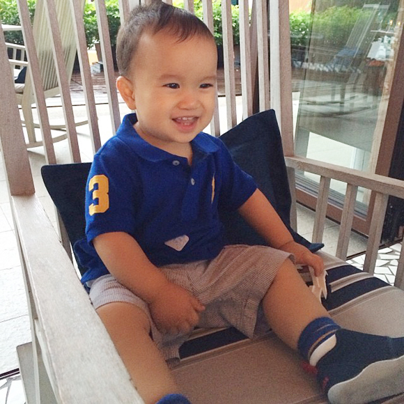 น้องแพทริก ลูกนิหน่า แบงค์ น้องแพทริก ลูกนิหน่า แบงค์