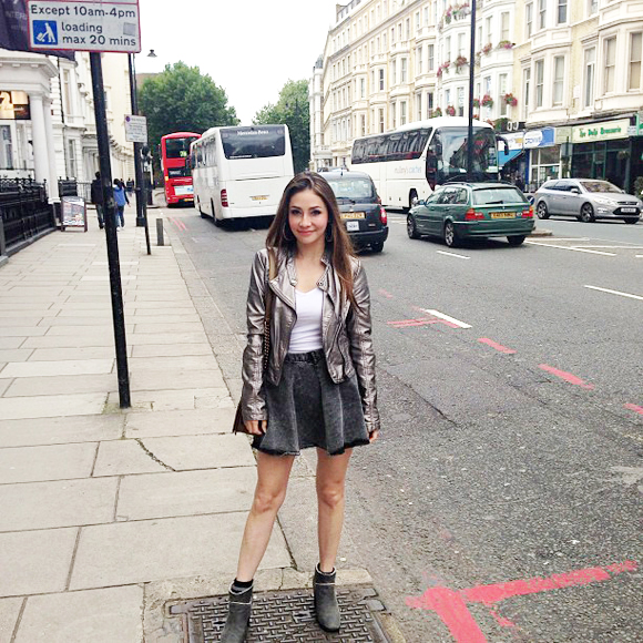 ฟลุค นาตาลี เที่ยวลอนดอน ฟลุค นาตาลี เที่ยวลอนดอน