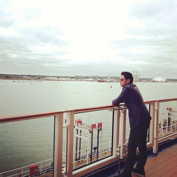 ฟลุค นาตาลี เที่ยวลอนดอน ฟลุค นาตาลี เที่ยวลอนดอน