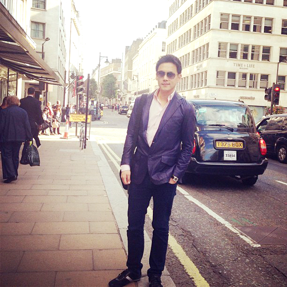 ฟลุค นาตาลี เที่ยวลอนดอน ฟลุค นาตาลี เที่ยวลอนดอน