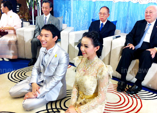 งานหมั้น ปลื้ม ทับทิม